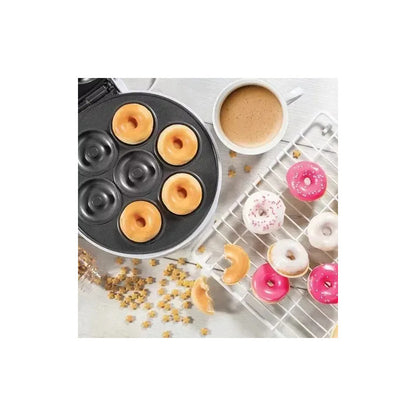 Maquina De Waffles Y Donas Waflera Intercambiable Reposteria Negro