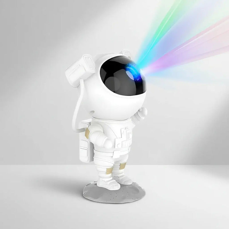 Lámpara Astronauta Proyector Láser Led Star Night Light Negro