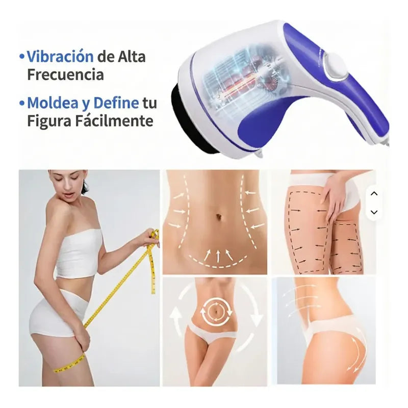 Masajeador Corporal Relajante Muscular Ayuda A Tonificar  Violeta