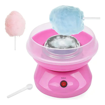 Máquina De Algodón De Azúcar Eléctrica Figoimport Rosa De 500w Para Postres