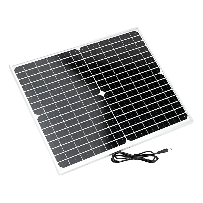 Estación De Energía Portátil Figoimport Pro 220w Con Panel Solar Y Linterna Led