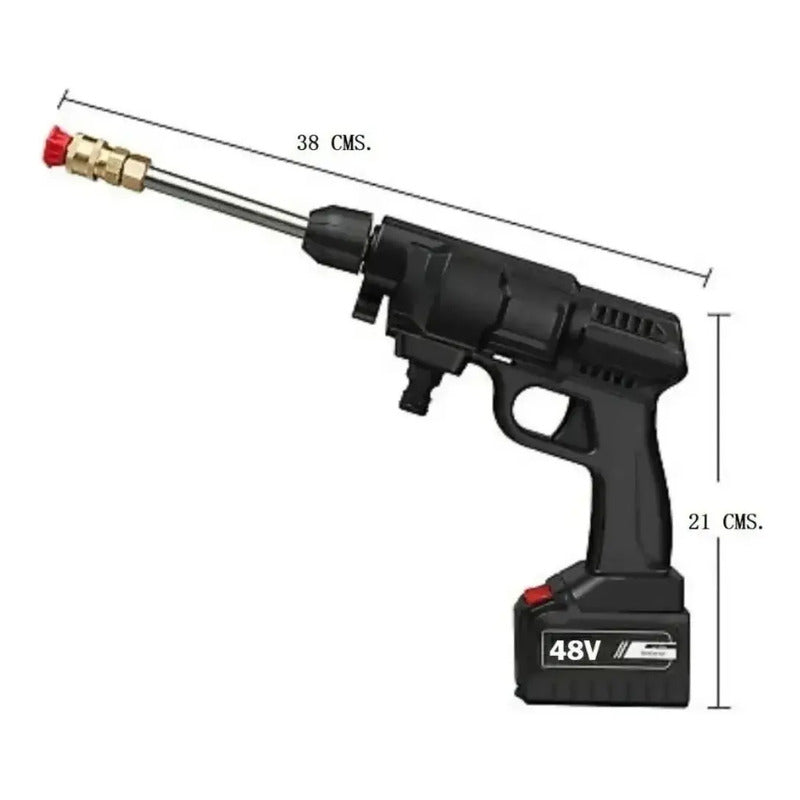 Hidrojet Lavadora De Alta Presión, Pistola De Lavado Negro