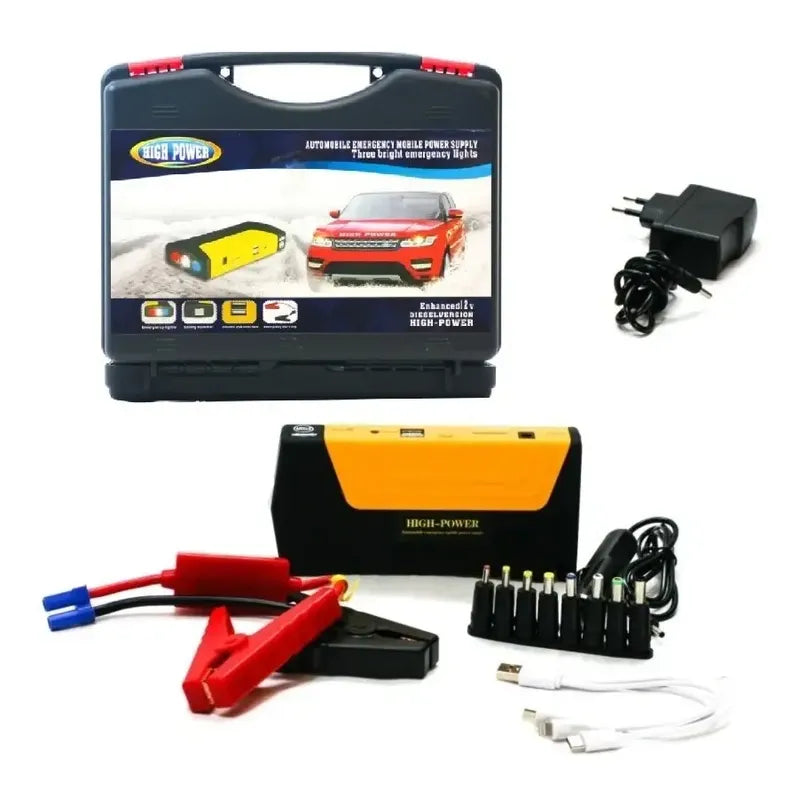 Partidor Auto Celular Tablet Usb 12v + Compresor De Aire