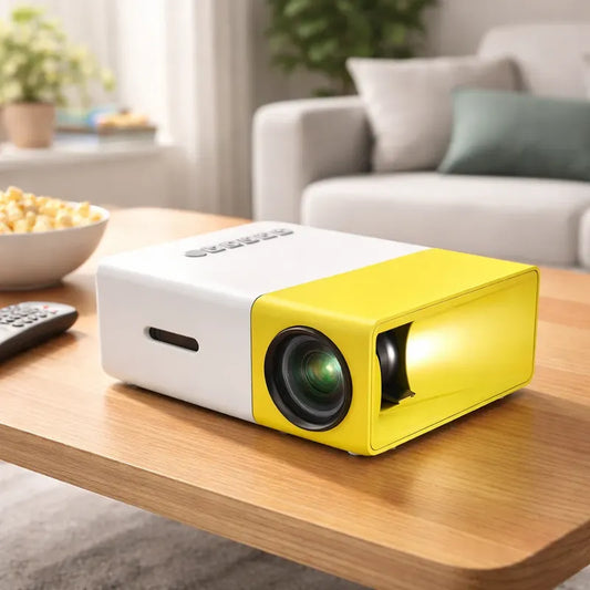 Mini Proyector Portátil Con Control Remoto Hd Negro