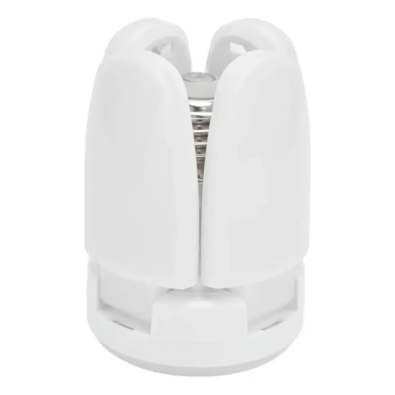 Ampolleta Led 28w Plegable De 4 Aspas Para Techo, Con Ángulo Ajustable Y Control Remoto Blanco Frío