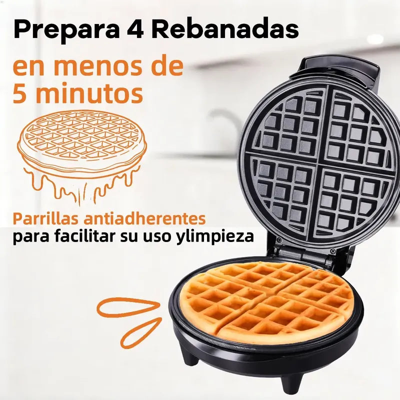 Maquina Mini Donas Y Maquina Mini Waflera Pack Variado