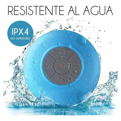 Parlante Manos Libre Pack X2 Para Ducha Impermeable Colores