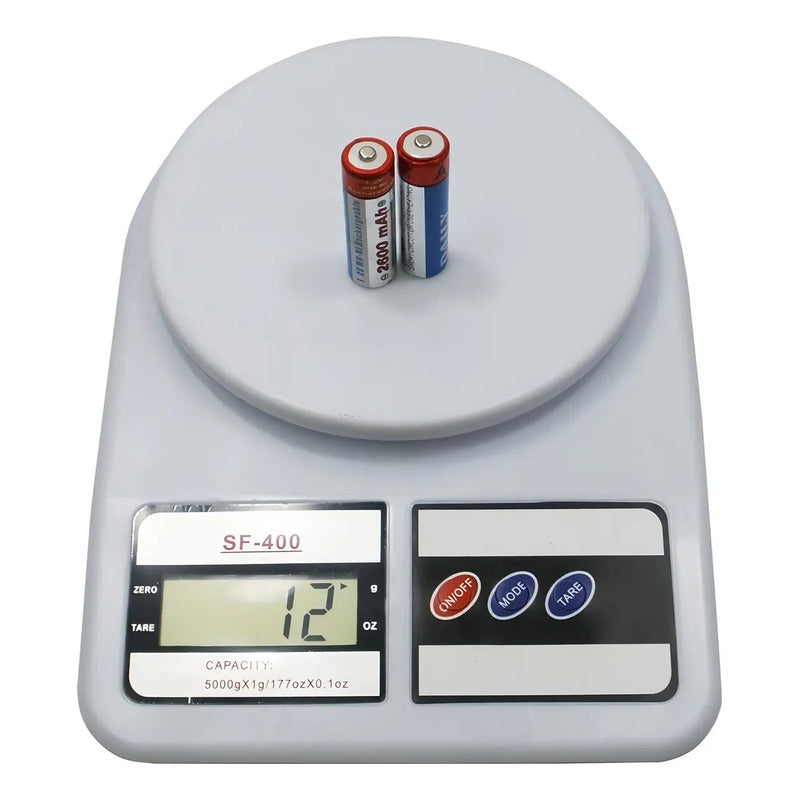 Balanza De Cocina Digital Sq Cozinha Sf-400 Pesa Hasta 5kg Blanco 5 Kg