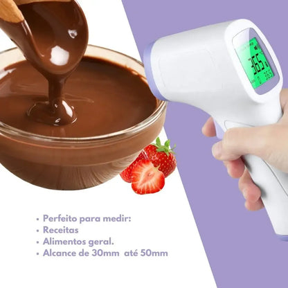 3 Piezas Termometro Kit, Adecuado Para Bebés, Niños Y Adulto Blanco