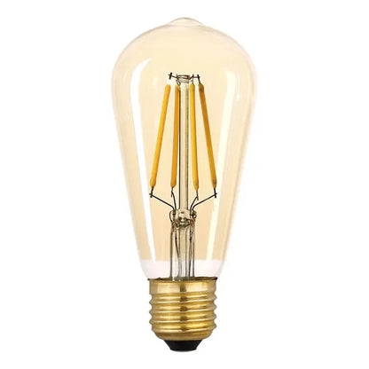 Ampolleta Retro Led Vintage Luz Cálida Guirnalda Amarillo