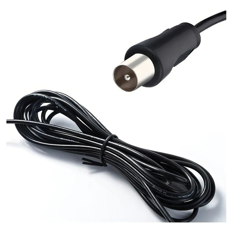 Antena Tv Digital Hd  Con Iman Interior / Exterior Pack X2