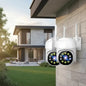 Pack De 2 Cámaras De Vigilancia Domo Wi-fi Figostore Para Exterior, Full Hd Y Visión Nocturna Blanco