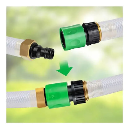 Kit Set Juego Conector  Manguera De Jardín 4 Piezas
