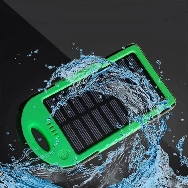 Cargador Solar Genérico Para Móviles Portátil Usb Variado