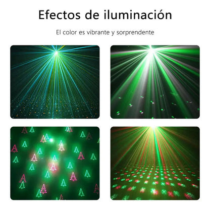 Proyector Puntos Laser Fiesta Luces De Fiesta Ritmico