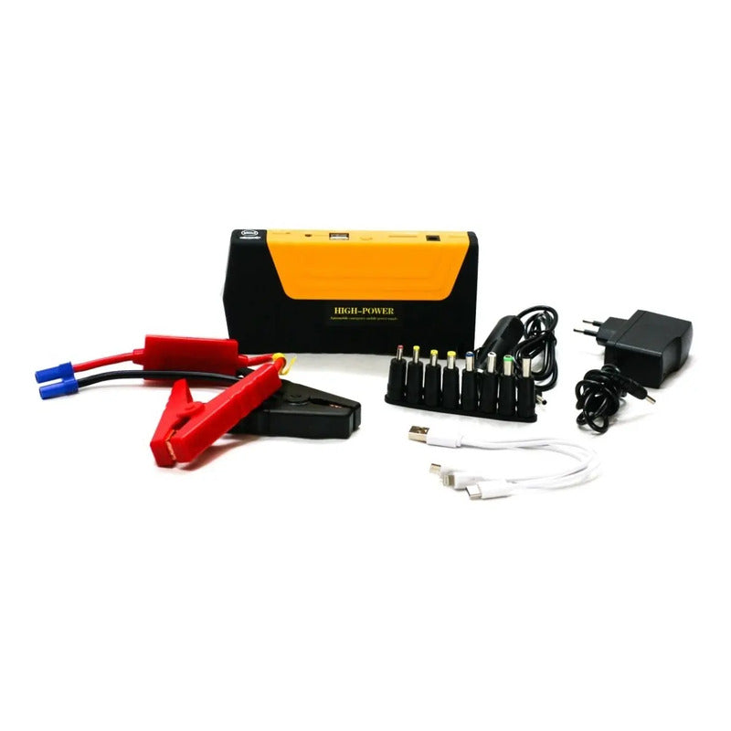 Partidor Auto Celular Tablet Usb 12v + Compresor De Aire