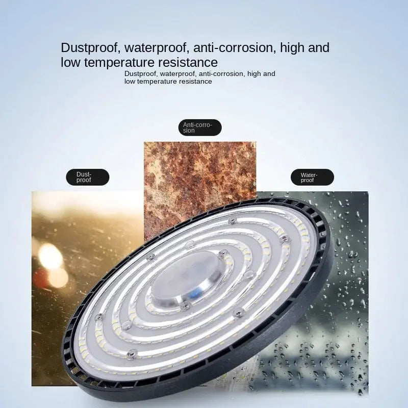 Foco Ufo Plano 200w Led 26,000 Lúmenes Hogar