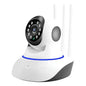 Camara Seguridad Wifi Ip Inalambrica 3 Antena Motorizada Blanco