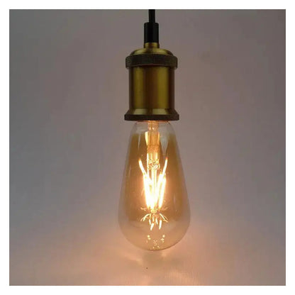 Ampolleta Retro Led Vintage Luz Calida 4w Amarillo