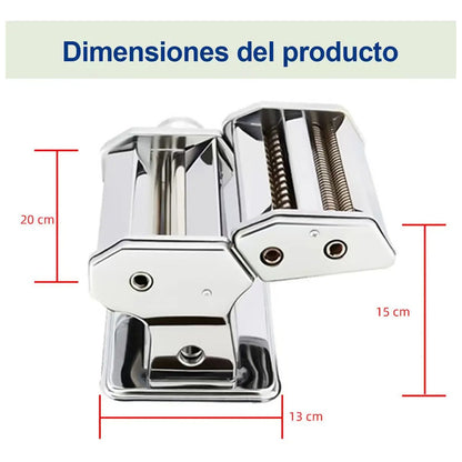 Maquina Para Hacer Pastas Caseras Fideos Acero Color Gris