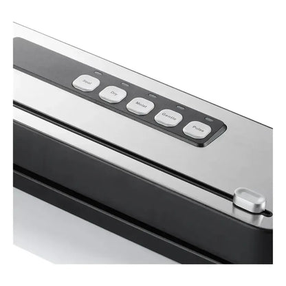 Maquina Selladora Al Vacio 110w Para Empacar Y Conservar Alimentos Secos Humedos Uso Domestico Max 32cm Figoimport