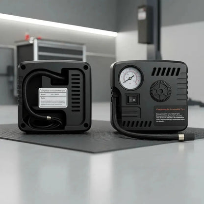 Partidor Powerbank Cargador Bateria Auto Y Inflador Rueda