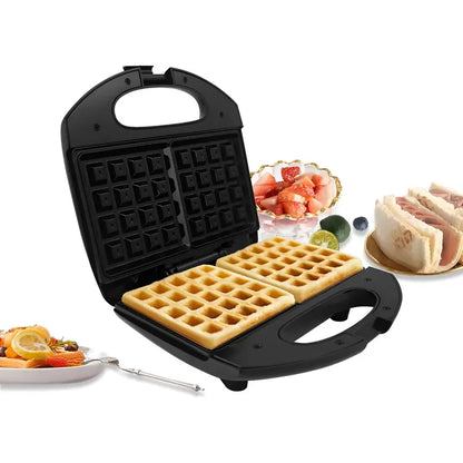 Waflera Reposteria Maquina De Waffles Maker Negro