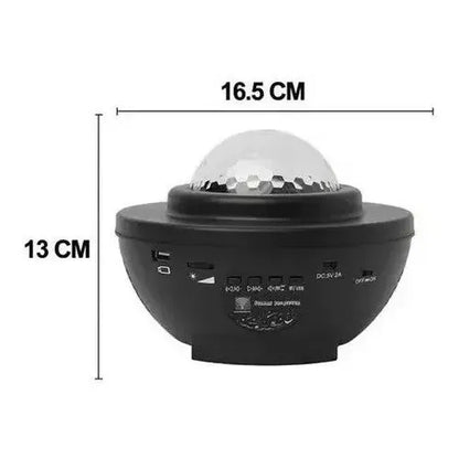 Luz Galaxy Lsl07 Bl-xk01 Color Negro Con Pantalla Color No 17cm X 17cm X 34cm De Diámetro