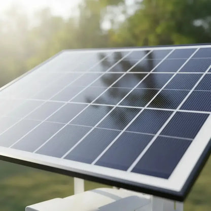 Camara De Seguridad Ptz Solar Wifi V380 Exterior Inalambrica Doble Lente Resolucion Hd Con Intercomunicador De Voz... Blanco