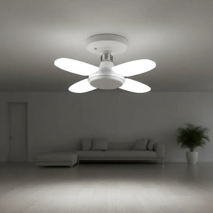 Ampolleta Led 28w Angulo Ajustable 4 Aspas Blanco Frío