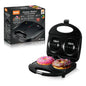 Máquina Para Donas Figostore Con 2 Espacios Grandes Y Antiadherente Negro