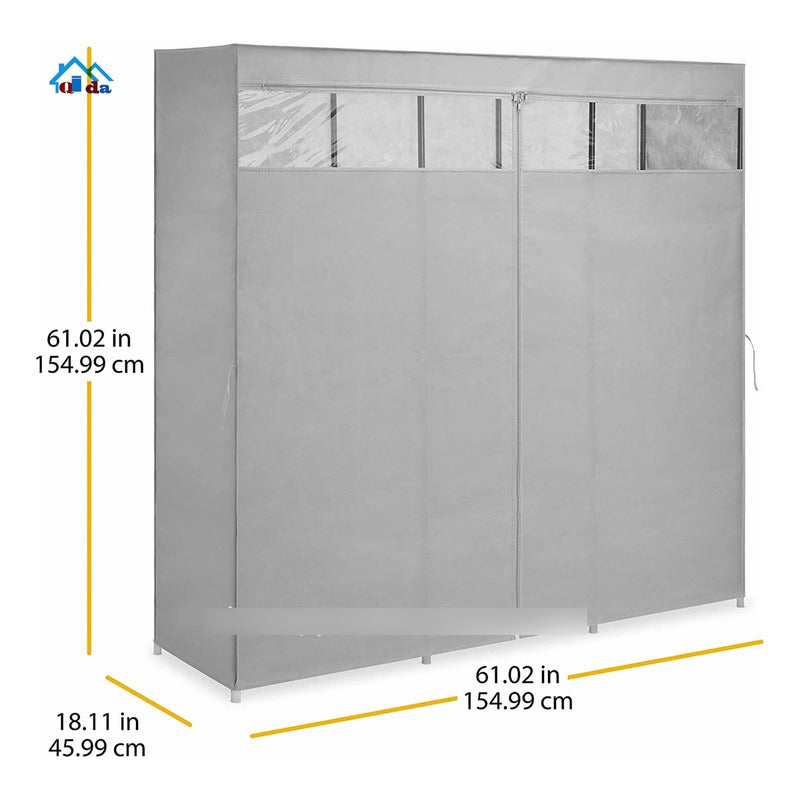 Practico Armario Closet Ropero Armable Grande Organizador