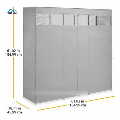Practico Armario Closet Ropero Armable Grande Organizador