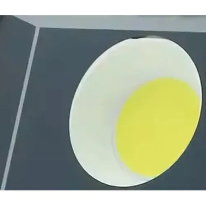 Foco Led Reflector Plano Cob Led 200w  Negro Blanco Frío