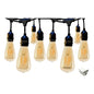 Guirnalda Luces Led Ampolletas E27 Incluidas 10m Decorativas Luces Cálida