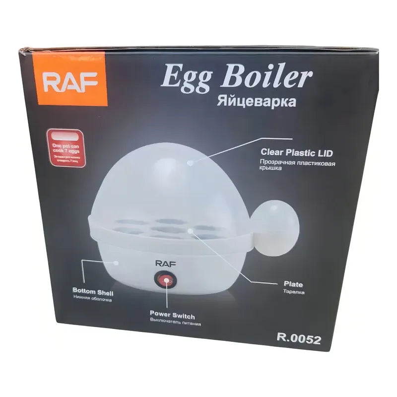 Máquina Cocedor De Huevos Eléctrico A Vapor Raf Blanco 350w 50