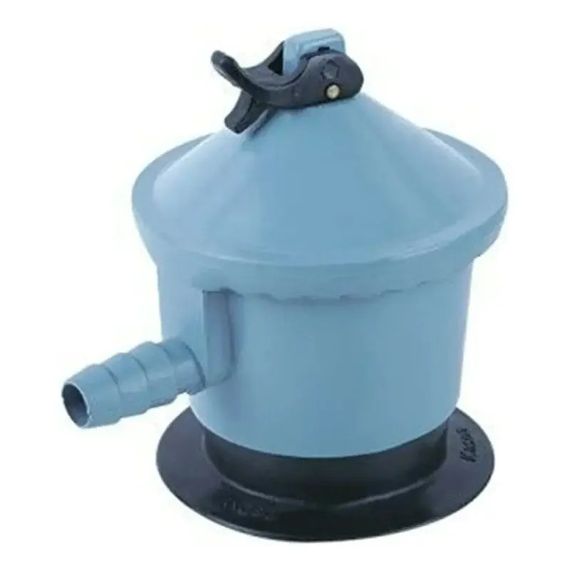 Regulador De Gas 29mbar Valvula De Gas Regulador Gas Fogon Turquesa 15 Kg