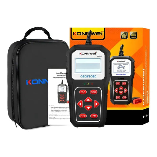 Escaner Automotriz Universal Obd2 Multimarca Kwp Kw818