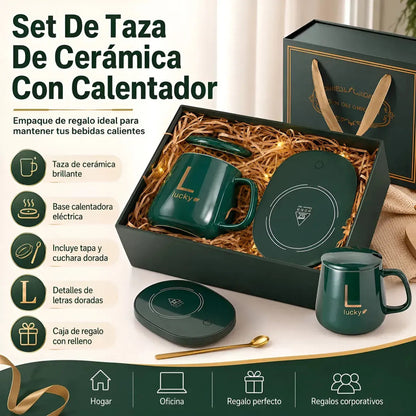 Taza De Cafe Con Calentador Inteligente Electrico Portatil Surtido Lucky