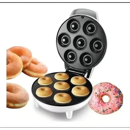 Maquina Para Mini Donas Rosquilla Antiadherente Negro