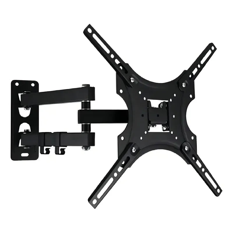 Soporte Para Tv Brazo 14 A 55 Pulgadas Pared Con Tornillos D Color Negro F-3 P-1