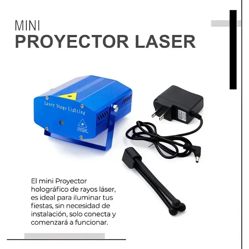 Proyector Puntos Laser Fiesta Luces De Fiesta Ritmico