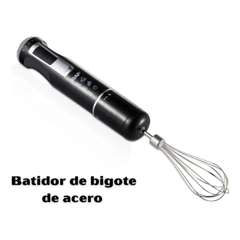 Licuadora De Mano Raf Figoimport 1200w Modelo Raf272b Negro