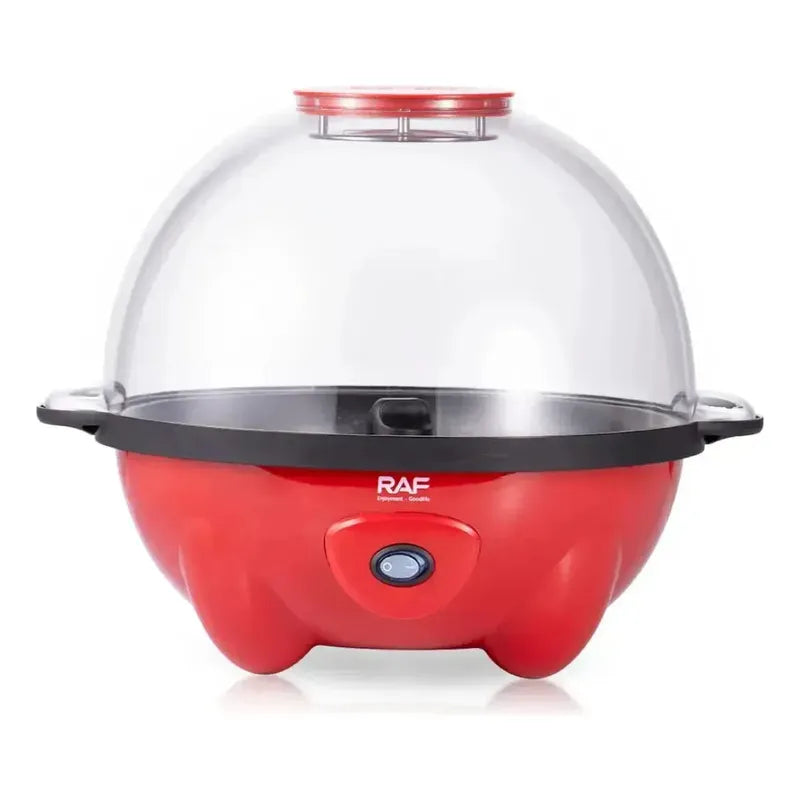 Maquina Para Hacer Cabritas Palomitas De Maiz Roja Gran Capacidad 18 Tazas Con Tapa Tazon Para Servir Ideal Para Cine En... Rojo