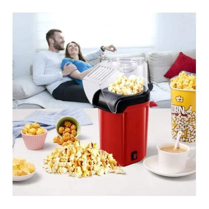 Máquina De Palomitas Relia Rh-903 Aire Caliente 1200w Color Rojo Rojo/negro