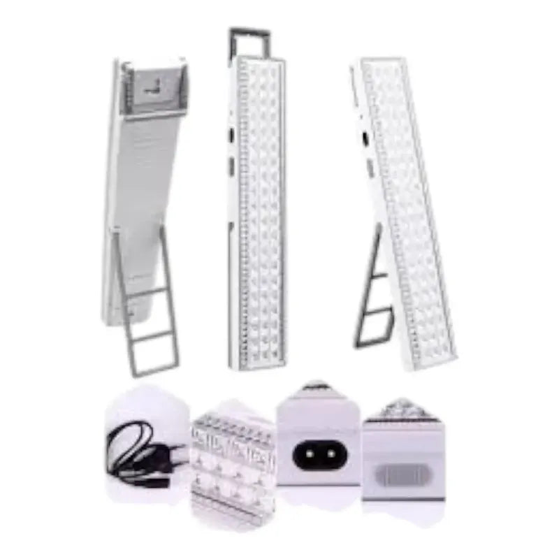 Lámpara Luz Led De Emergencia Recargable 20 Hrs Blanco