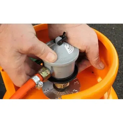 Regulador De Gas 29mbar Valvula De Gas Regulador Gas Fogon Turquesa 15 Kg