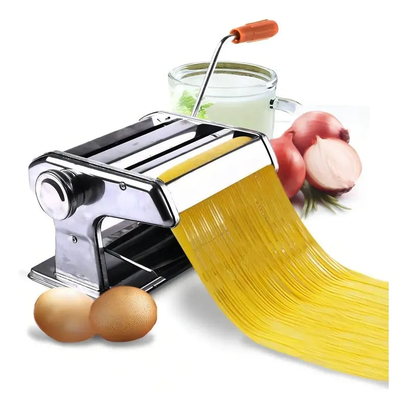Maquina Para Hacer Pastas Caseras Fideos Acero Color Gris