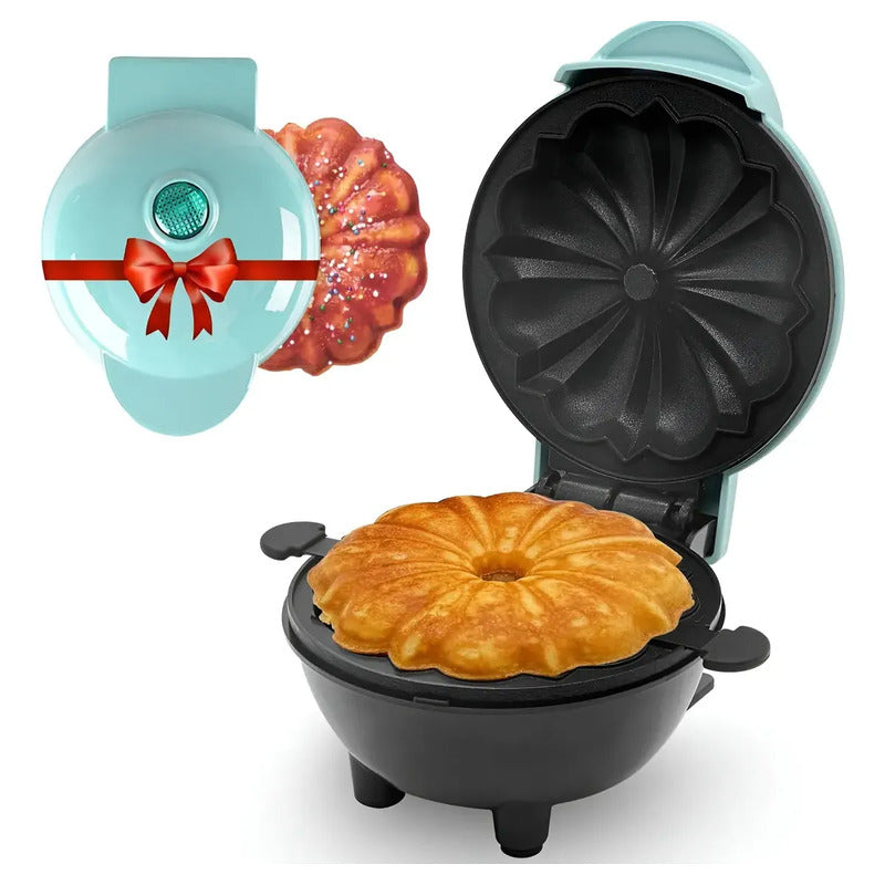 Maquina Wafflera Para Queques Bizcochos Forma De Flor Figo Agua
