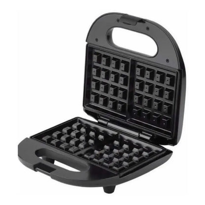 Maquina De Hacer Waffles Wafflera Haeger Hg-242 / Angelstock Color Negro